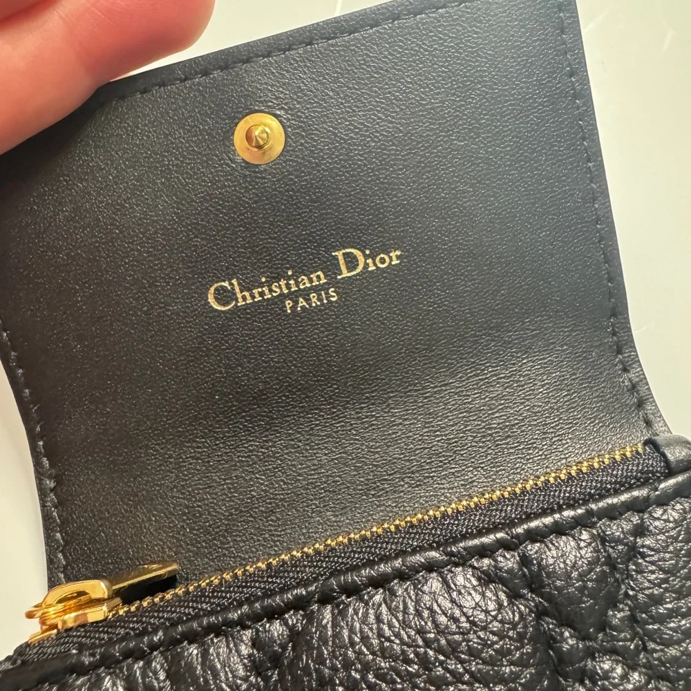 Dior Caro Hibiscus Wallet